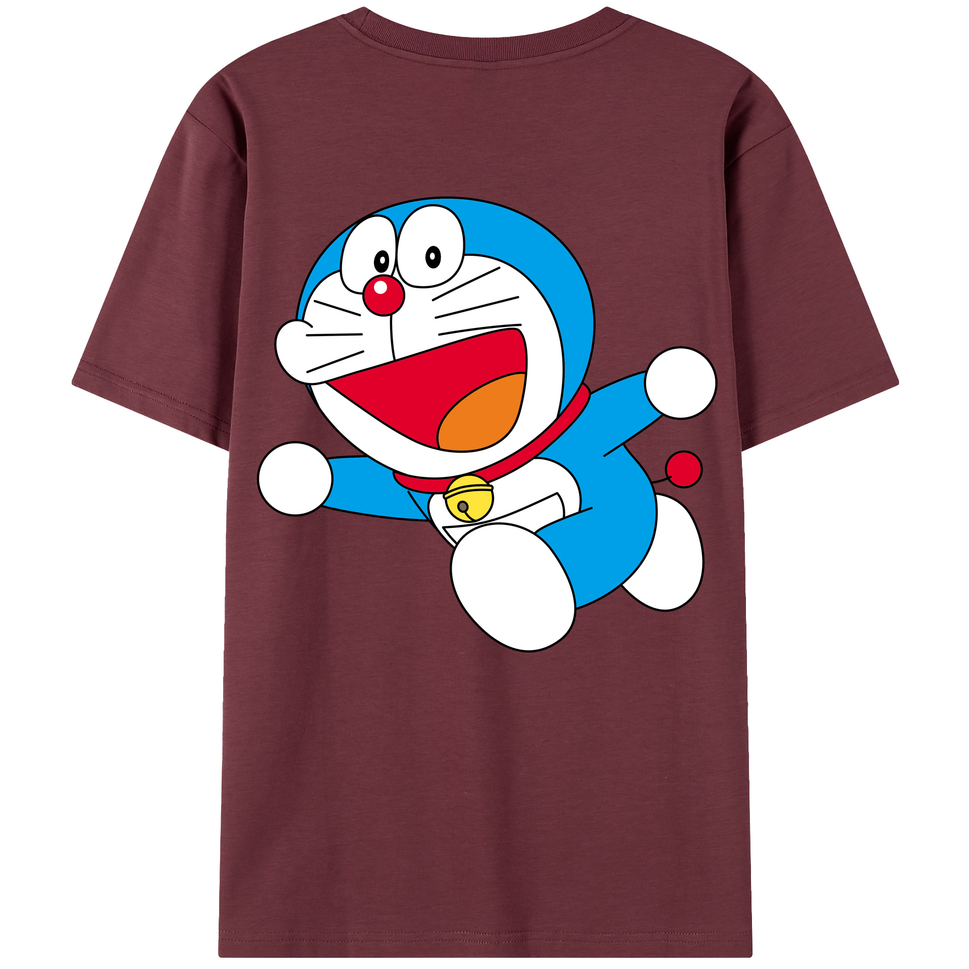 （画像用） ドラえもん Doraemon 綿100％半袖Tシャツ（背面プリント）